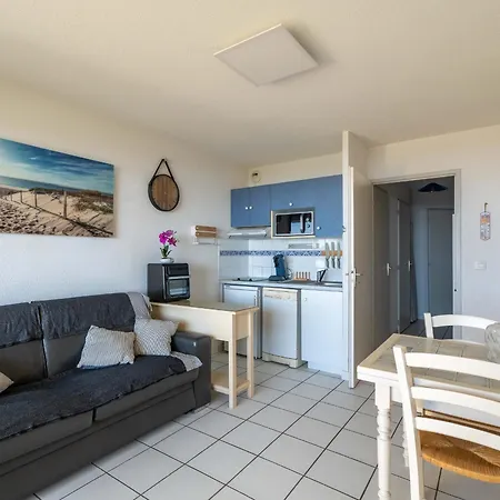 Апартаменты 6 Pers., Vue Ocean, Plage, Parking - Fr-1-50-158 Мимизан-Плаж